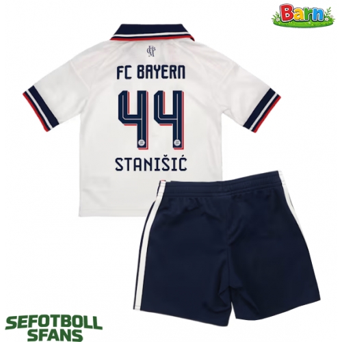 Bayern Munich Josip Stanisic #44 Bortaställ Barn 2026-27 Kortärmad (+ Korta byxor)